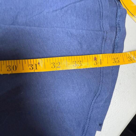 Toad & Co Size Small Blue A-Line Dress Classic Comfy Eco Friendly - Picture 4 of 9